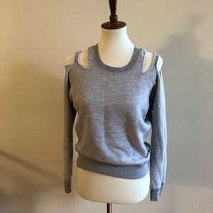 PHILANTHROPY CUTOUT SWEATER